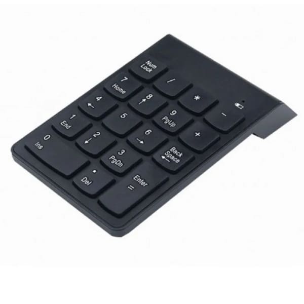 Pavé Numérique Sans Fil Gembird – (NoirKpd-w-02) Pavé Numérique Sans Fil Gembird – (NoirKpd-w-02)